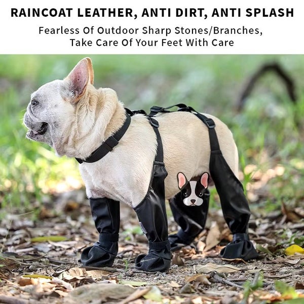 Adjustable Waterproof Dog Shoes Carousel 2