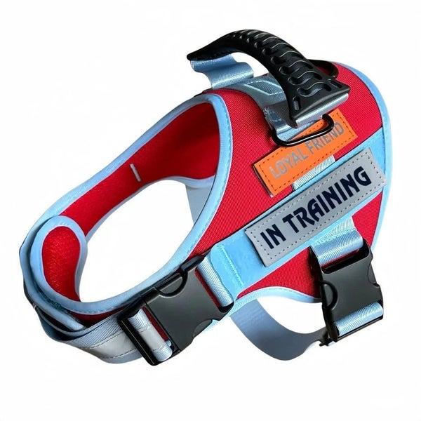 Adjustable Service Dog Harness with Rubber Handle for Large Dogs Carousel 11