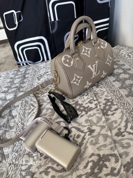 Speedy Bandoulière 20-Bicolour Monogram Empreinte Leather62945249281281114