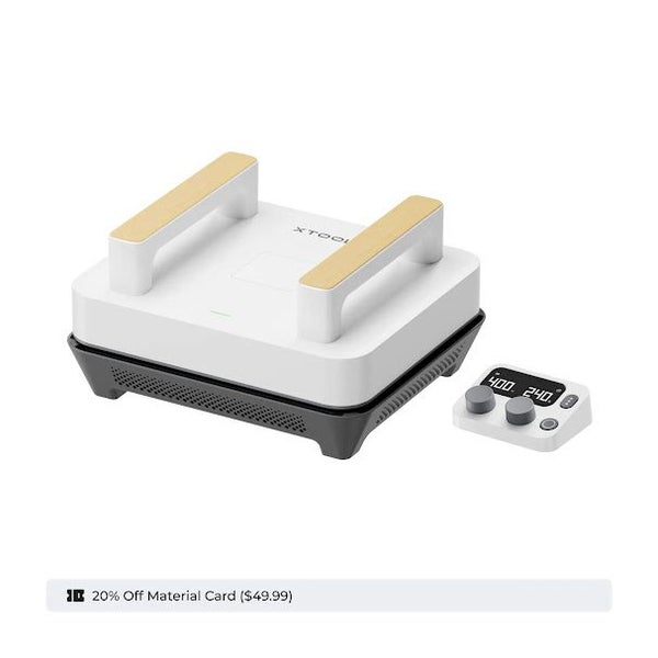xTool Mini Heat Press+ Smart Control Carousel 2