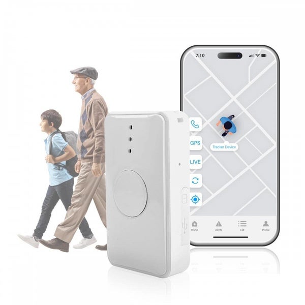 4G Personal LIVE GPS Tracker Satellite Elderly People Tracking Carousel 1