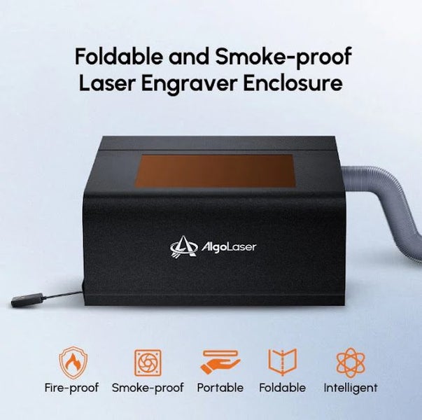 Algolaser Smart Enclosure for Laser Engravers Carousel 2