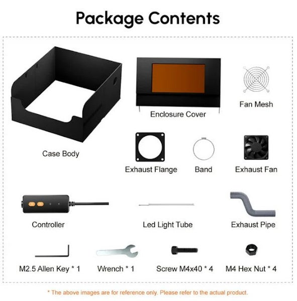 Algolaser Smart Enclosure for Laser Engravers Carousel 8