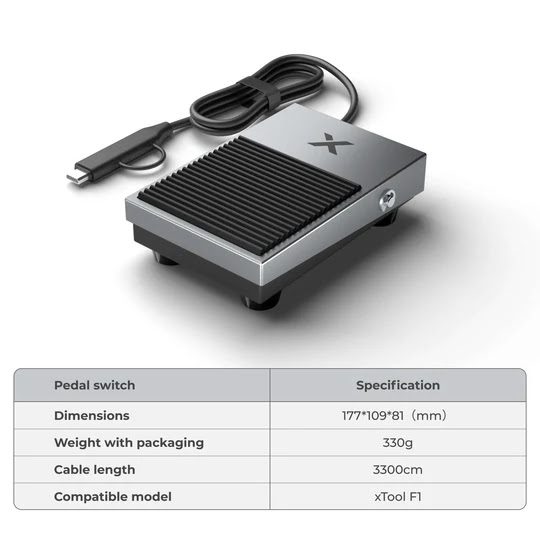 xTool F1 Ultra Pedal Switch Carousel 7