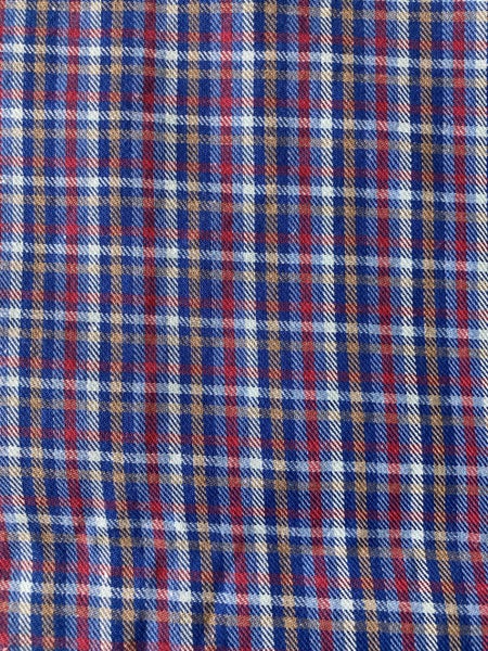 Vintage Cotton Check Fabric Carousel 1
