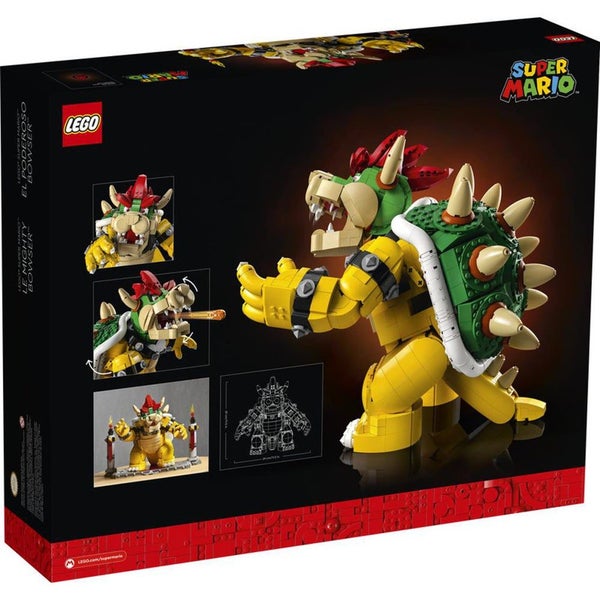 Lego SM The Mighty Bowser 71411 Carousel 2