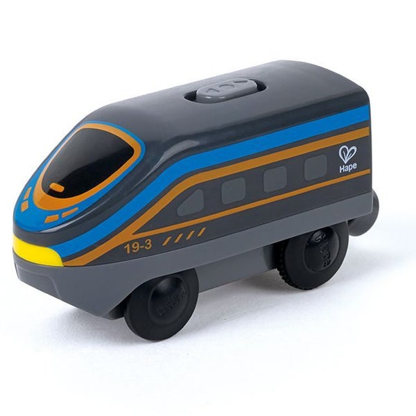 Hape Battery Powered Loco Black Carousel 1