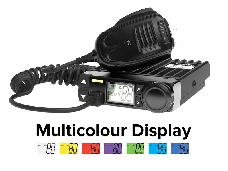 TECHOMAN Crystal DB477A UHF PRS Mobile Radio Transceiver - 5 watts Carousel 1