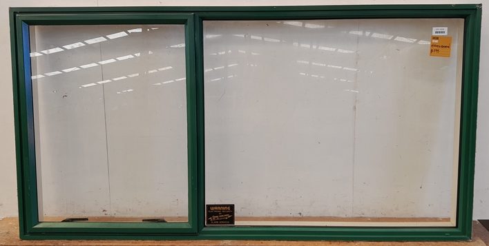 Forest Green Aluminium Awning Window H1010 x W2010 DR13026 Carousel 1