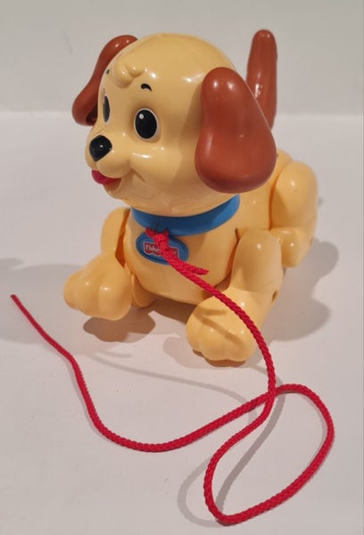 Vintage Fisher-Price Pull-Along Walking Dog x Carousel 1
