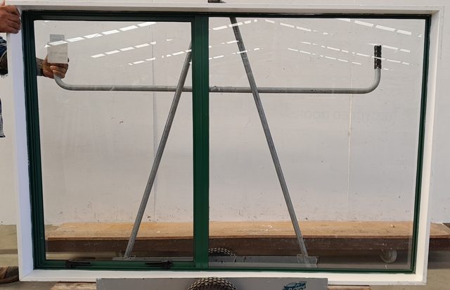 Forest Green Aluminium Awning Window H1210 x W1810 DR13020 Carousel 2