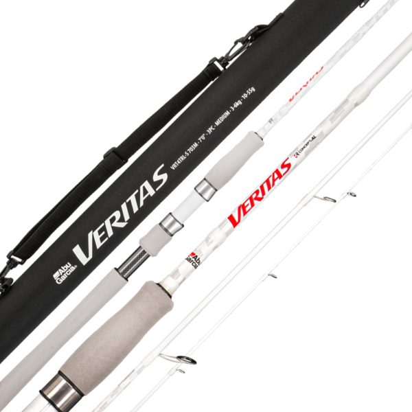 Abu Garcia Veritas IV 763H 8-15kg Heavy Softbait Travel Spin Rod Carousel 1