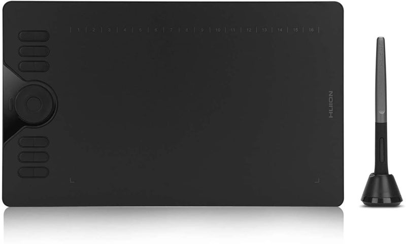 Huion Pro Digital Art Graphics Drawing Tablet 10 x 6.25 inch with Tilt OTG Carousel 1