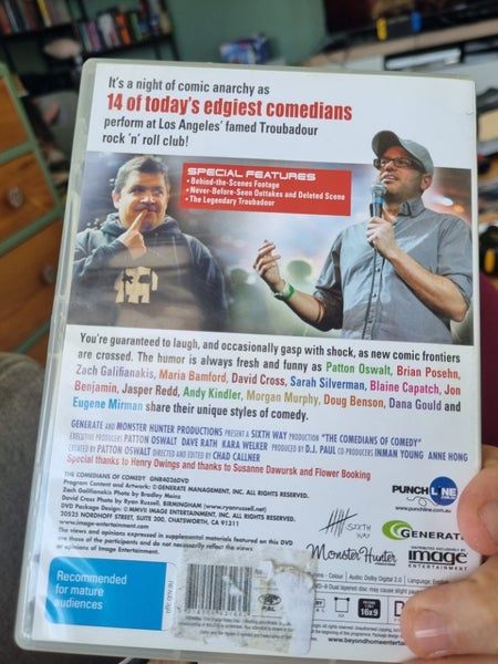 The comedians of comedy dvd Carousel 2
