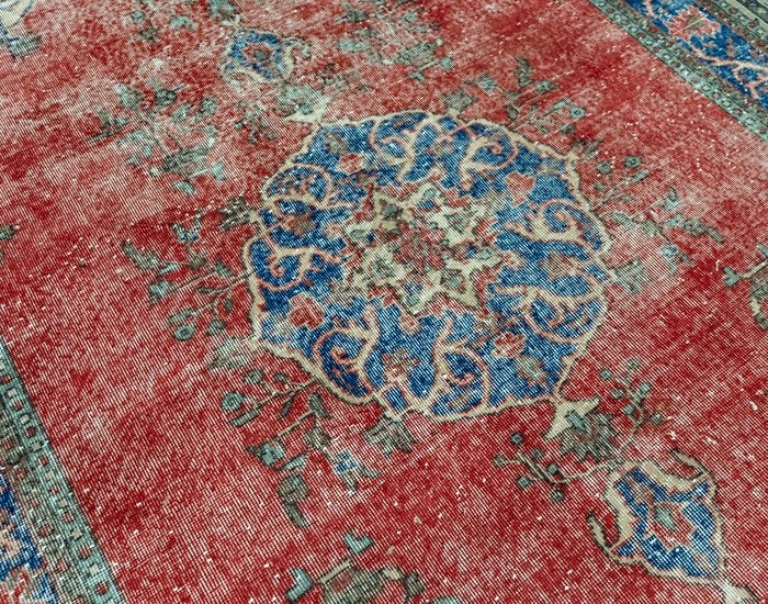 Vintage Hand-Knotted Distressed Turkish Rug (Size - 200 X 300 CM) Carousel 2