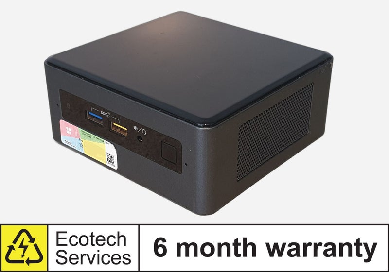 Intel NUC 8 Mini PC - i3-8109U, 8GB RAM, 250GB NVMe SSD, 500GB, Windows 11 Pro Carousel 1