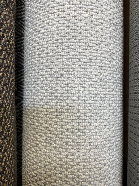 Auction 12 , 4.05 x 4.00 metres Woolen Loop pile carpet. Carousel 2