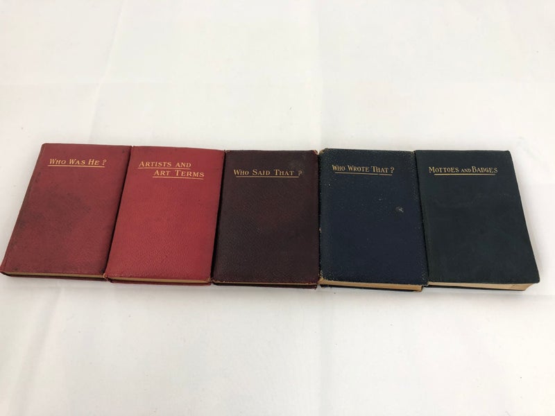 Routledge Miniature Reference Library Books x 5 (20077)63616197480833113