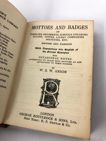 Routledge Miniature Reference Library Books x 5 (20077)63616197480833114
