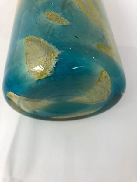 Heavy Art Glass Vase (20114) Carousel 7
