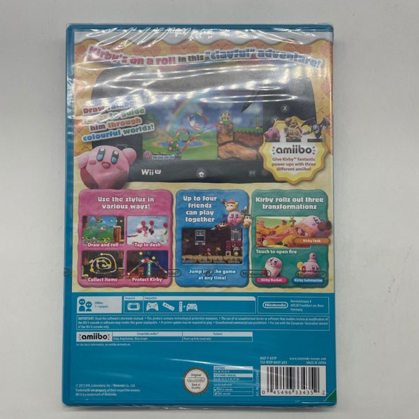 Kirby and the Rainbow Paintbrush Nintendo Wii U Game Brand New Sealed PAL Carousel 2