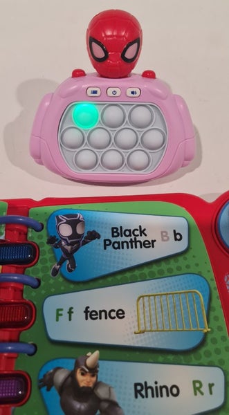Vtech Spidey Learning Book & Spiderman Toy ^ Carousel 3