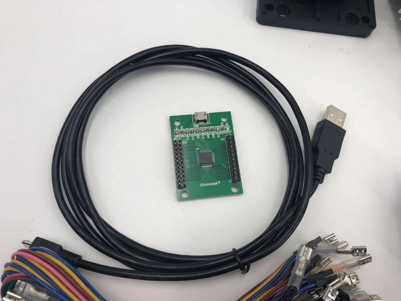 Arcade Machine DIY button+stick+decoder kit PC Mame Raspberry Pi Pandora Carousel 5