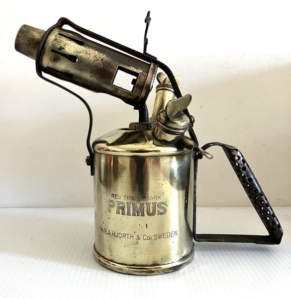 Vintage Polished Blow Lamp. Carousel 1