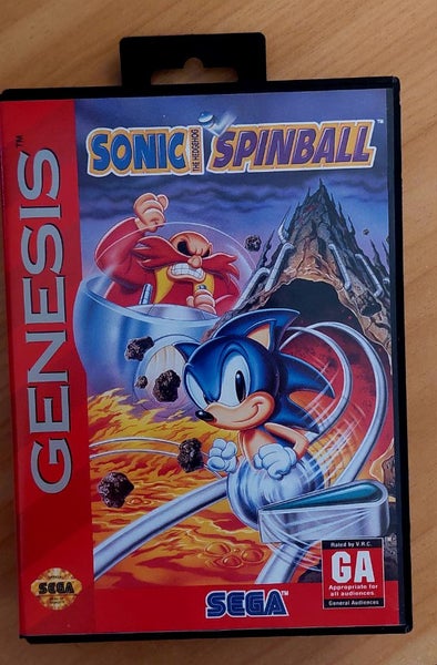 Sega Sonic Spinball cib Carousel 1