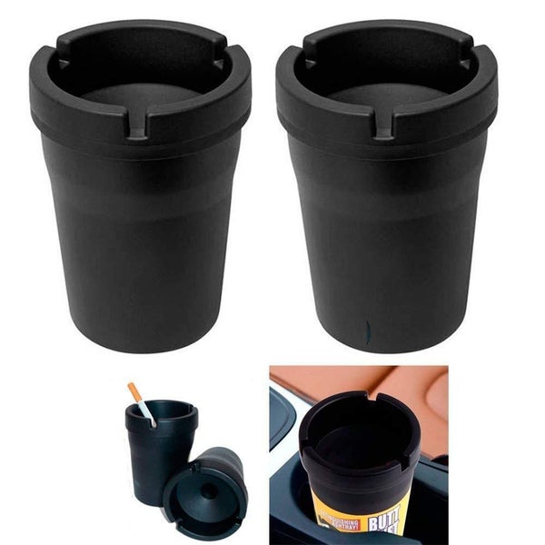 2 X Ashtray Bucket Cigarette Tobacco Color Holder Ash Container Jumbo size Carousel 2