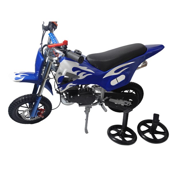 49CC KIDS DIRT BIKE POCKET 2 STROKE MINI MOTOR MONKEY ATV TOYS BLUE Carousel 2