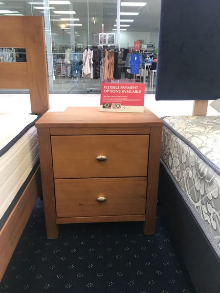 Light Wooden 2 drawers Bedside Carousel 1