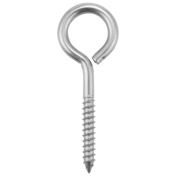 10 Pack Stainless Steel Eye Shape Screws Metal Hook Wood Terminal Eyelet5270 Carousel 1