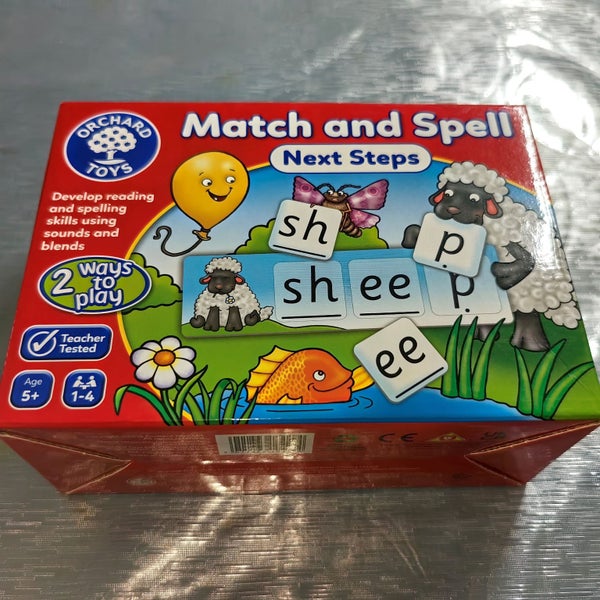 Orchard Toys Match and Spell Next Steps Carousel 1