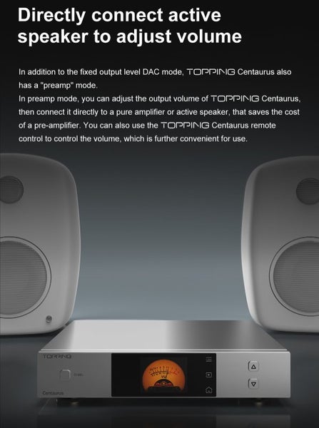 Topping Centaurus full balanced DAC R2R Decoder Music Player Brand New Carousel 2