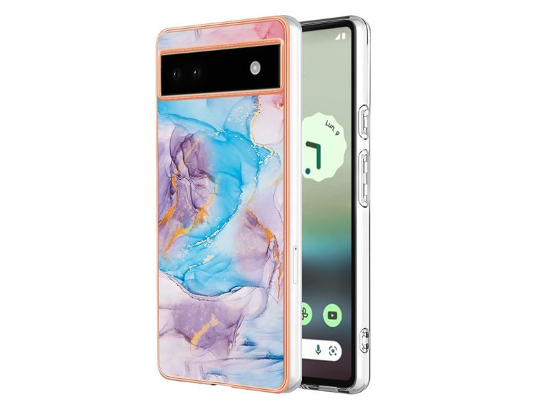 Case Cover for Google Pixel 6A Marble Carousel 1