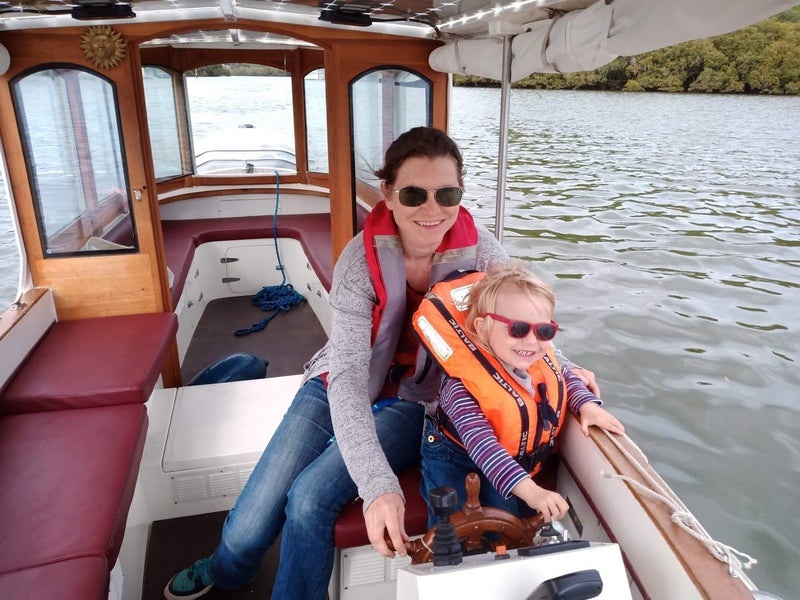Electric Boating experience in Kerikeri - gift voucher holiday present activity Carousel 2