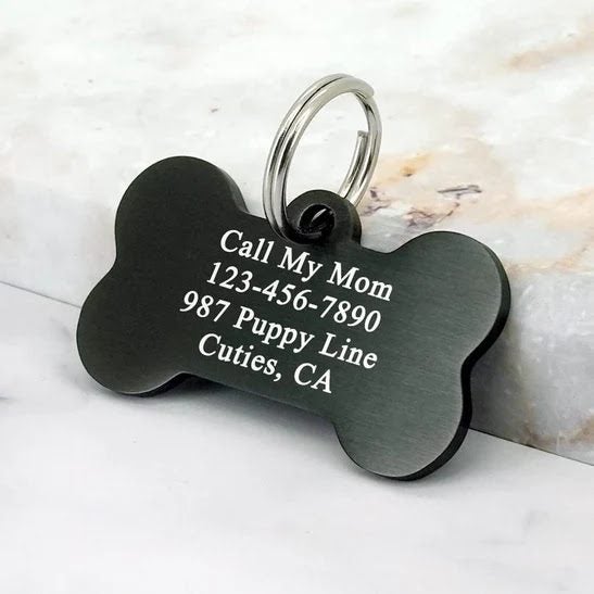 xTool Mixed Color Anodized Aluminum Bone Dog Tag (20pcs) Carousel 2