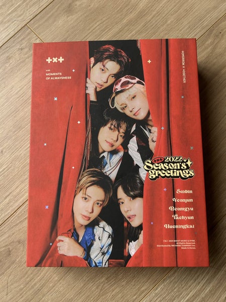 Kpop TXT season’s greeting 2022 Carousel 1
