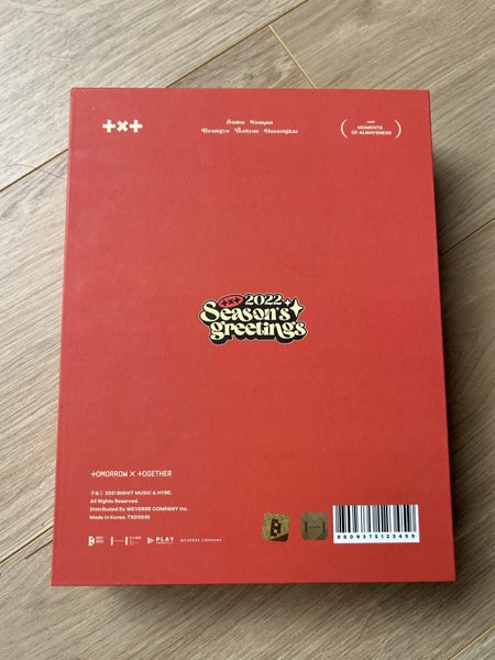 Kpop TXT season’s greeting 2022 Carousel 2