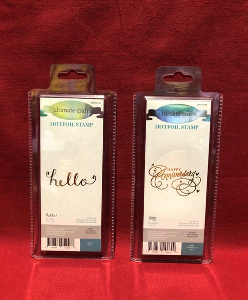 Ultimate Crafts GoPress Hotfoil Stamps SetF ULT158-SetF Carousel 1