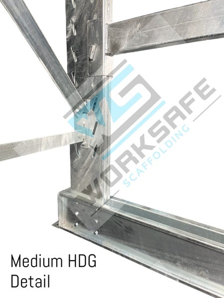 Cantilever Shelving Medium Set HDG Carousel 2