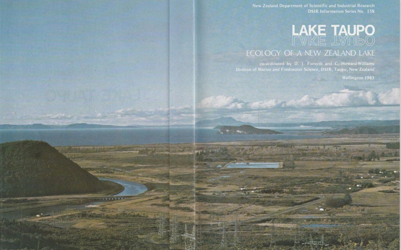 Lake Taupo - Ecology of A New Zealand Lake by D J Forsyth and C Howard-Williams Carousel 2