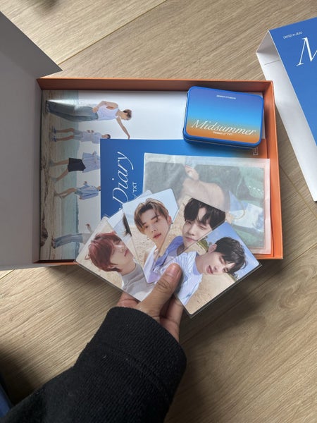 Kpop TXT midsummer box set season of TXT Carousel 4