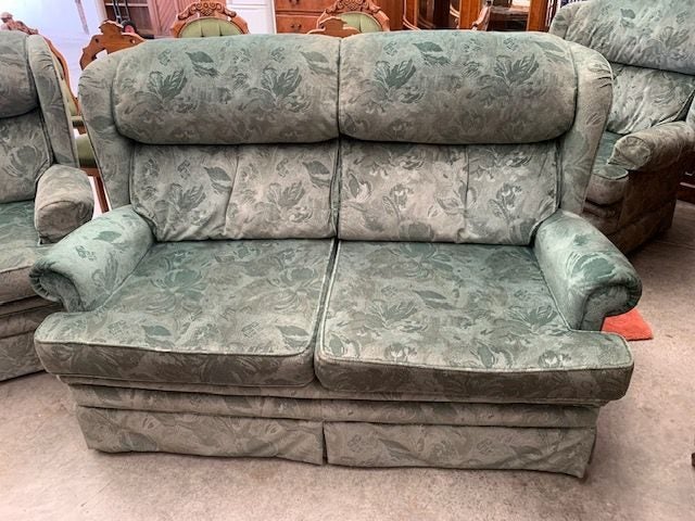 3 PIECE SAGE GREEN LOUNGE SUITE Carousel 2