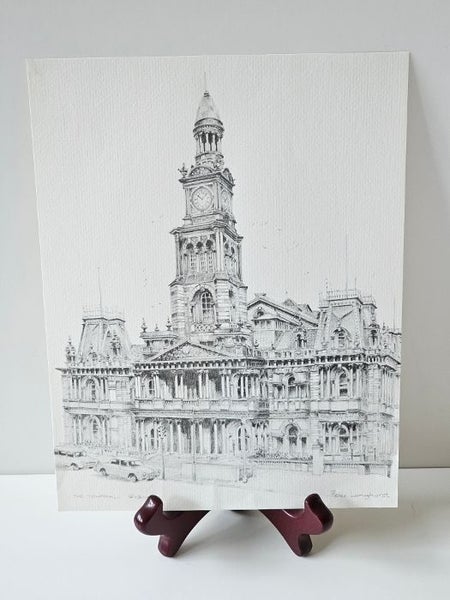 Sydney. A Portfolio of 6 Prints from Pencil Drawings by Peter Longhurst.62864737129473113