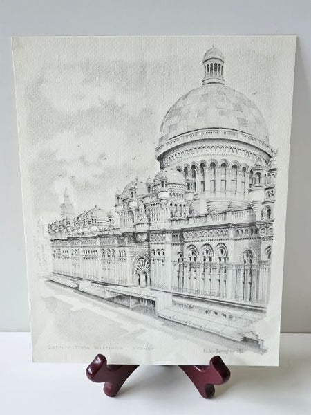 Sydney. A Portfolio of 6 Prints from Pencil Drawings by Peter Longhurst.62864737129473114