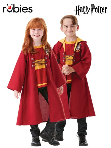 HARRY POTTER QUIDDITCH HOODED ROBE, CHILD ASSORTED SIZES Carousel 1
