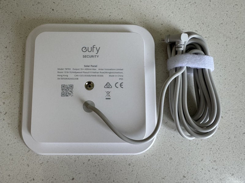 2 Pack eufy Security Certified eufyCam Solar Panel - T8703 Carousel 2