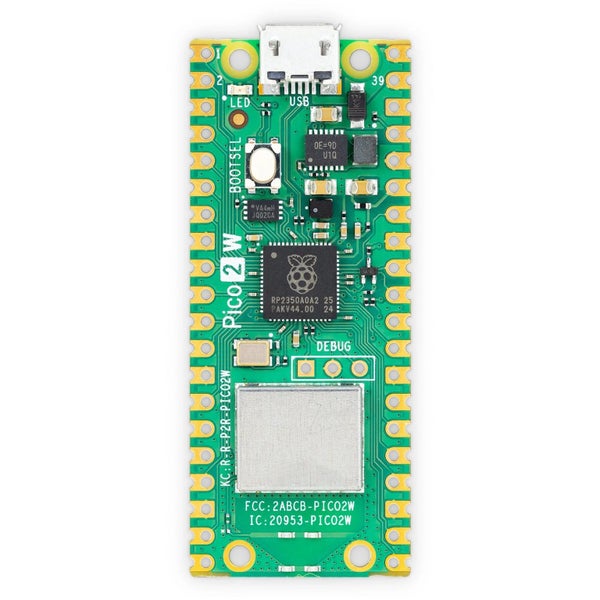 Raspberry Pi Pico 2 W Dual-Core Arm Cortex-M33 or Hazard3 RISC-V Processors 520 Carousel 2